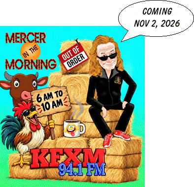 Mercer in the Morning logo with COMING Nov 2, 2026